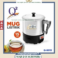 Electric HEATING MUG / ELECTRIC MUG 15 CM STAINLESS STEEL / ELECTRIC MUG Q2-8015 / Q2-8015 ELECTRIC 