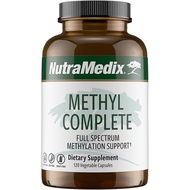 NutraMedix Methyl Complete - Complete Methylation & Energy Support Capsules - Vitamin B2, B6, B12 & 