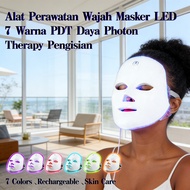 Photon Therapy LED Mask 7 Colors Charging Facial Care Tool Use PDT Light Led Mask