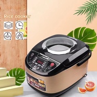 ST/🎀Smart Rice Cooker5LSunroof Large Capacity Rice Cooker Multi-Functional Luxury Electric Cooker Electrical Non-Stick P