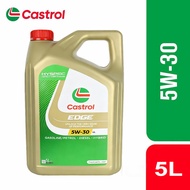 (นำเข้า) Castrol Edge 5W30 5L/1L/6L น้ำมันเครื่องรถยนต์สังเคราะห์ 100%(เหมาะสำหรับดีเซลและเบนซิน）
