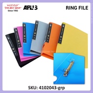 [Weststar TAS] Aplus A4 2D Ring File, PP Cover 2D Ring File