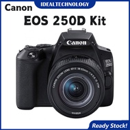 Canon EOS 250D SLR Camera 250D Kit 18-55 STM Standard Zoom Black