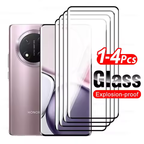 1-4Pcs For Honor X9c X9b X9a 5G Tempered Glass Protector For Honor X9 a b c HonorX9c x 9 c Curved Fr