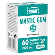 Supersmart - Mastic Gum Supplement 2000mg per Day - Natural Mastic Tree Extract - H. Pylori Fight | 