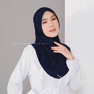 Hijab Bergo Sport Sporty Jersey Wanita Kerudung Olahraga Jersey Instan Volly Badminton Basket Futsal