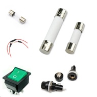 Treadmill Massage Chair Fuses, Power Switches, Ceramic Glass Fuse, Gym Parts, Fuse Wire on-off Switc