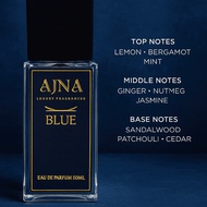 AJNA Blue Niche Perfume 50ml | Fresh Woody Aromatic Scent for Men | Inspired by Bleu de