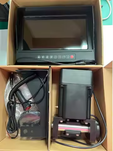 Wireless Crane Damping Camera Viewing system Tower Crane with 10.1 inch Metal Housing IP67 Waterprof