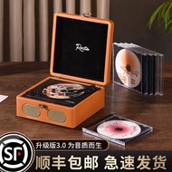 Rexitee Retro Cd Player Music Album Player Y9 Vinyl Cd English Cd Cd Cd Audio Rechargeable