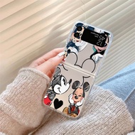 TEMU เคสโทรศัพท์: ดีไซน์การ์ตูนตัวละครคลาสสิกมิกกี้เมาส์จากดิสนีย์, เหมาะสำหรับ for Samsung Flip3/4/