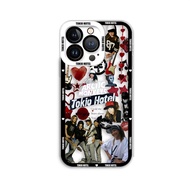 Tokio Hotel Tom Bill Kaulitz Poster Custom Photo Phone Case For iPhone Apple 16E 16 15 14 12 13 11 P