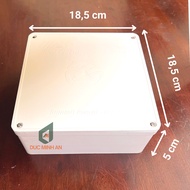 Hộp nối dây hộp kỹ thuật đế lắp camera Sino Vanlock 8x8x5 11x11x5 16x16x5 185x185x8