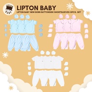 Lipton Baby Tieside shortsleeve Newborn Set - BUNDLE 7