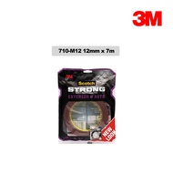 3M Scotch 710 12mmx1.5m 12mmx7m Strong Red Auto & Exterior Double-sided Mounting Tape 710-M12 710-S1