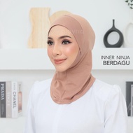 ALAYNA Inner Ninja Berdagu | Scarf Anak Tudung Neck Cover Leher Dagu Cotton