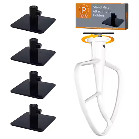 Stand Mixer Attachment Holders 4 pcs Food Mixer Accessories Hooks Kitchen Organizer Rack All Stand M