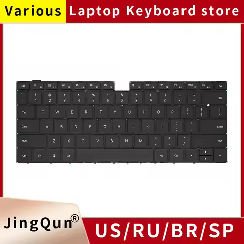 Backlit Keyboard for Huawei MateBook D15 BOHK WAX9X WAP9R, 2022 BODE-WFH9 WDH9 WFE9AL WDI9A WFE9, Sp