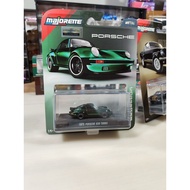 HIJAU Majorette Collection Porsche 930 Turbo metallic green