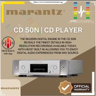Marantz CD 50n CD Player | Premium CD and Network Audio Player with HEOS Built-in and HDMI ARC [OFFICIAL WARRANTY]