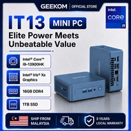 GEEKOM IT13 Mini PC - Core™ i9-13900HK | 16GB DDR4 | 1TB SSD | Iris® Xe Graphics | [3 Yrs Warranty]