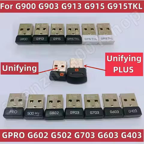 USB Dongle Receiver Adapter For Logitech Unifying Mouse MX M905 G705 G403 G603 G703 G900 G903 G502 G