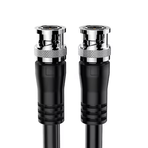 1080P Video Cable 3G-SDI BNC to BNC Male 75-5 Coaxial Cable Monitor Camera 12G 4K 60Hz 1.5 2 3 5 8 1