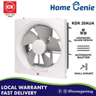 *New Model* KDK 20cm Wall Mounted Automatic Shutter Ventilating Exhaust Fan 20AUA | Upgraded from AU