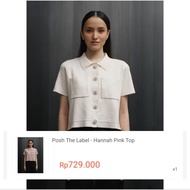 Posh The Label Hannah Knit Top | Duma Claude Cardigan Outer Knit Blouse Top