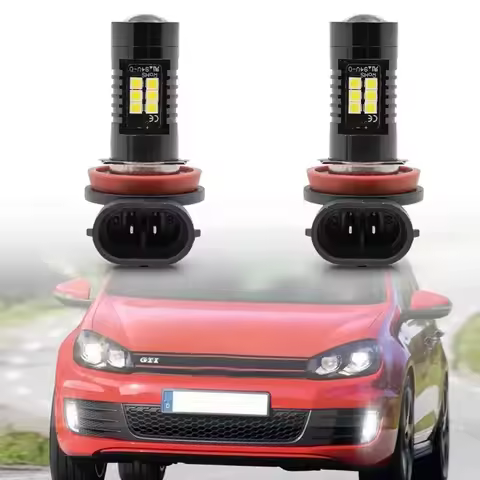 New Universal 21LED 21W LED Fog Light Bulb - High Power Anti-Fog Lamp for H11 H8 Car Modified (Best