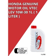 Honda Motor Oil VTEC LEV 10W-30 1L ( 1 Liter )