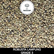 GREEN BEAN BIJI KOPI MENTAH ROBUSTA LAMPUNG GRADE 3 - 1 KG