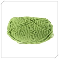 JEWEDECO Milk Cotton Yarn Sweater Yarn Super Saver Yarn Wool Coarse Yarn Green Yarn Blanket Yarn Cot