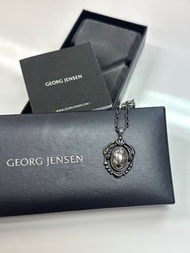 Georg Jensen 喬治傑森 2014年度項鍊 純銀銀石 Heritage 925純銀項鍊