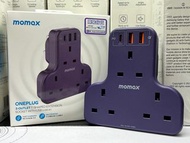 𝑵𝑬𝑾𝑷𝑹𝑶𝑫𝑼𝑪𝑻🔥 【MOMAX 2合1多功能T型插座】 *ONEPLUG 3-OUTLET T-SHARPED EXTENSION SOCKET WITH USB*