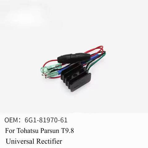 Outboard Engine Universal Rectifier for Tohatsu Two-stroke 9.8 HP for Tohatsu Parsun T9.8 6G1-81970-