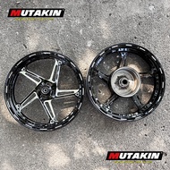 MUTAKIN ล้อแม็ก J501 CNC RIM สำหรับYAMAHA MIO115/115i FINO115/115i NOUVO/NOUVO MX MIO Z 115 MIO 110-