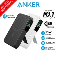 Anker Powerbank 10000mah 15W Maggo Qi2 Wireless Power Bank Portable Charger Magsafe Powerbank Fast Charging USB C A1654