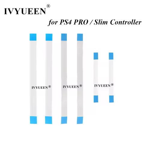 IVYUEEN for Playstation 4 PS4 PRO Controller 12 14 Pin Charging Board Power Switch Flex Cable 10 pin