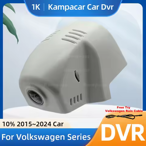 Kampacar VW18-1K 1080P Wifi Dash Cam Car Dvr Camera For Volkswagen 76mm VW Touran Taos Arteon Atlas 