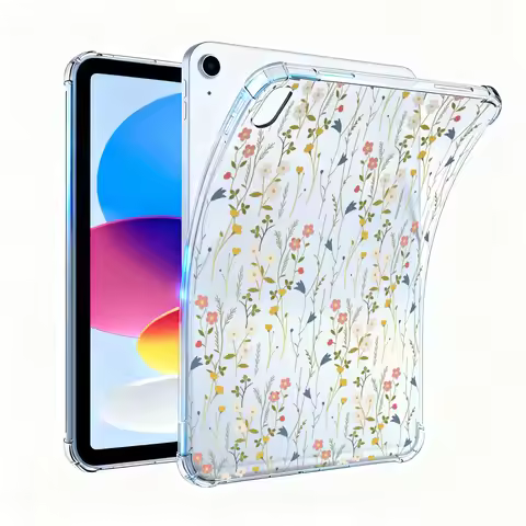 Flower Case For Samsung Tab S10 FE S9 10.9 Case Samsung Tab A9 A11 8.7 2025 A8 S9 FE Plus S6 Lite S8