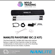 Nanlite Pavotube 15C 30C RGB LED Light Tube 2700K-6500K Handheld light Stick For Studio Photography Lighting