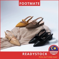 Footmate Women Low Heels Shoes Women Flat Shoes Women Flat  Sandal  Kasut Perempuan Kasut Wanita