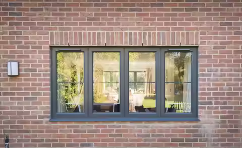 High Security Modern Design Aluminum Profile Frame Thermal Break Glass Aluminium Awning Casement Sli