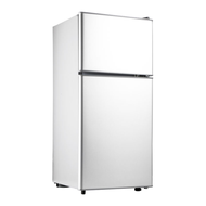 Royalstar ตู้เย็นขนาดเล็กใช้ในบ้านขนาดเล็กมินิหอพักให้เช่าประหยัดพลังงานเก็บความเย็นตู้เย็นสองประตู