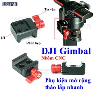 Ngàm tháo lắp nhanh mở rộng lỗ vít gimbal DJI RS2 RS2Pro RS3 RS3 Pro