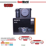 Sony A7c Body ( USED )  99% Like New Conditions