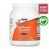 Sunflower/Soy Lecithin Powder Granules Supplement Now Foods