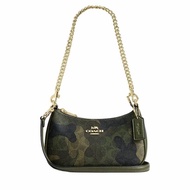 Coach 女士 Teri 迷彩印花單肩包均碼碼19.5cm*5.5cm*12.5cm