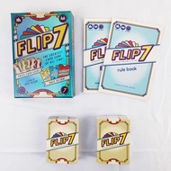 "Flip 7" Luck strategy board game easy to learn fast-paced card game family party board game